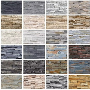 Direct van de fabrikant: moderne, rustieke, gele, gespleten, zuurbestendige leisteen voor binnen- en buitenmuren van hotels. - Product Image 3