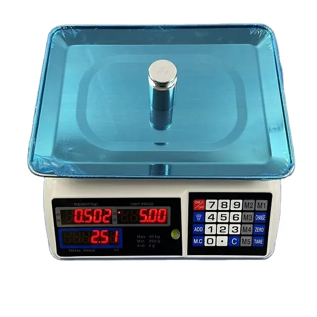 30kg Price Computing Electronic Digital Counting Weight Balance Fruit Price Scale