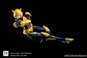 Colección Little Bee <span class=keywords><strong>Girl</strong></span> de plástico, modelo de Anime, <span class=keywords><strong>Robot</strong></span> transformador, figura de acción mecánica, juguete en el espacio, tema de la niña pequeña, número de modelo de <span class=keywords><strong>robot</strong></span> - Product Image 4
