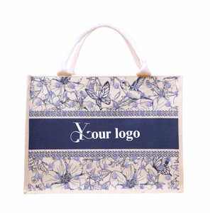 Wholesale Custom Printed Large Eco-Friendly Jute Tote <b>Bags</b> Blank <b>Bridesmaid</b> <b>Gift</b> <b>Bags</b> Grocery for Shopping Wedding in Viet Nam - Product Image 1