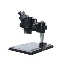 Microscope numérique trinoculaire 6558X 4K avec double sortie et positionnement laser coaxial pour réparation de téléphones portables et puces PCB