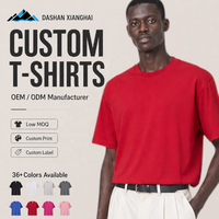 T-shirt vierge 100 % coton pour impression avec logo, impression de logo personnalisé, t-shirts homme en gros, t-shirt uni personnalisé de haute qualité pour homme
