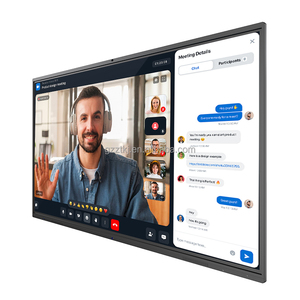 85 inch 4K 3840x2160 hoạt động bảng tương tác thông minh họp màn hình cảm ứng hồng ngoại Bảng điện tử - Product Image 1