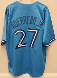 Maillot de baseball en gros, cousu, Toronto Blue Jays, 22 CLEMENT, 39 YESAVAGE, 47 BARGER, 27 Guerrero - Product Image 3