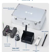 Détecteur de poissons sous-marin rotatif panoramique à 360 degrés, écran LCD HD, étanche IP68, portable, DC 10V-18V, autonomie de la batterie de 6 heures
