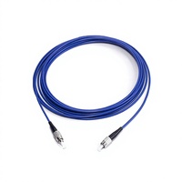 Câble de brassage fibre optique blindé monomode monocœur LC/SC/FC/ST PVC 1M, prix usine
