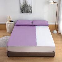 Sábana Plana Antiestática con Logotipo Personalizado, 95% Algodón, 400 Hilos, Ecológica y Duradera, para Uso en Hogar, Hotel y Hospital