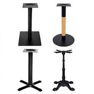 Base de <span class=keywords><strong>table</strong></span> <span class=keywords><strong>ronde</strong></span> de qualité commerciale, <span class=keywords><strong>pied</strong></span> de <span class=keywords><strong>table</strong></span> <span class=keywords><strong>en</strong></span> métal robuste, résistant à la rouille, <span class=keywords><strong>pied</strong></span> réglable, restaurant, café, <span class=keywords><strong>bistrot</strong></span> - Product Image 2