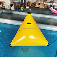 Offre Spéciale eau libre Triangle bouées marqueur bouées gonflable flottant Bouys