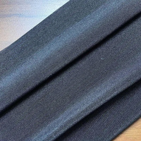Maille extensible 4 directions en Spandex pour lingerie, tissu filet 160 g/m² en nylon brillant, rouleau tricoté uni teint, poids moyen, trame.
