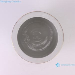 RZFA30 Jingdezhen-jarrón de cerámica con patrón de flores y Fénix - Product Image 3