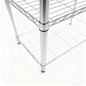 Scaffale Metallico per Stoccaggio, Robusto Scaffale a Filo, Ripiano per Coltivazione Funghi, Scaffale per Piante, per Ufficio e Magazzino - Product Image 4