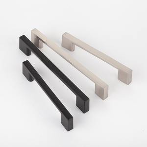 Kitchen Aluminum <strong>Black</strong> Nickle Furniture <strong>Cupboard</strong> Cabinet Dresser Door Drawer Pulls Handles <strong>Knobs</strong> - Product Image 1