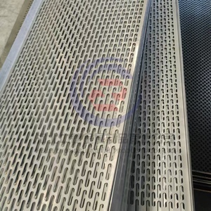 Nhà máy bán tấm kim loại đục lỗ với lỗ tùy chỉnh tấm đục lỗ mạ kẽm cho hàng rào - Product Image 5