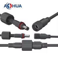 Câble de lampadaire AOHUA 5521/5525 DC Connecteur étanche à 2 broches