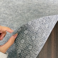 PVC-Punkte Umweltfreundlicher Ripstop-Stoff mit Rutschfester Rückseite 100% Polyester Nadelfilz Vliesstoff Maßgefertigt Mittelschweres Punktiergewebe