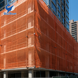 Filet anti-débris pour échafaudage de construction, 90 g/m², 4x150 pieds, couleur verte, durable, écologique, anti-UV, pour la construction et l'utilisation en chantier - Product Image 5