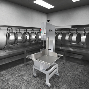 Machine <span class=keywords><strong>de</strong></span> <span class=keywords><strong>scie</strong></span> à os haute puissance 2400W | Coupe-viande électrique pour bouchers professionnels | Équipement robuste certifié CE - Product Image 3