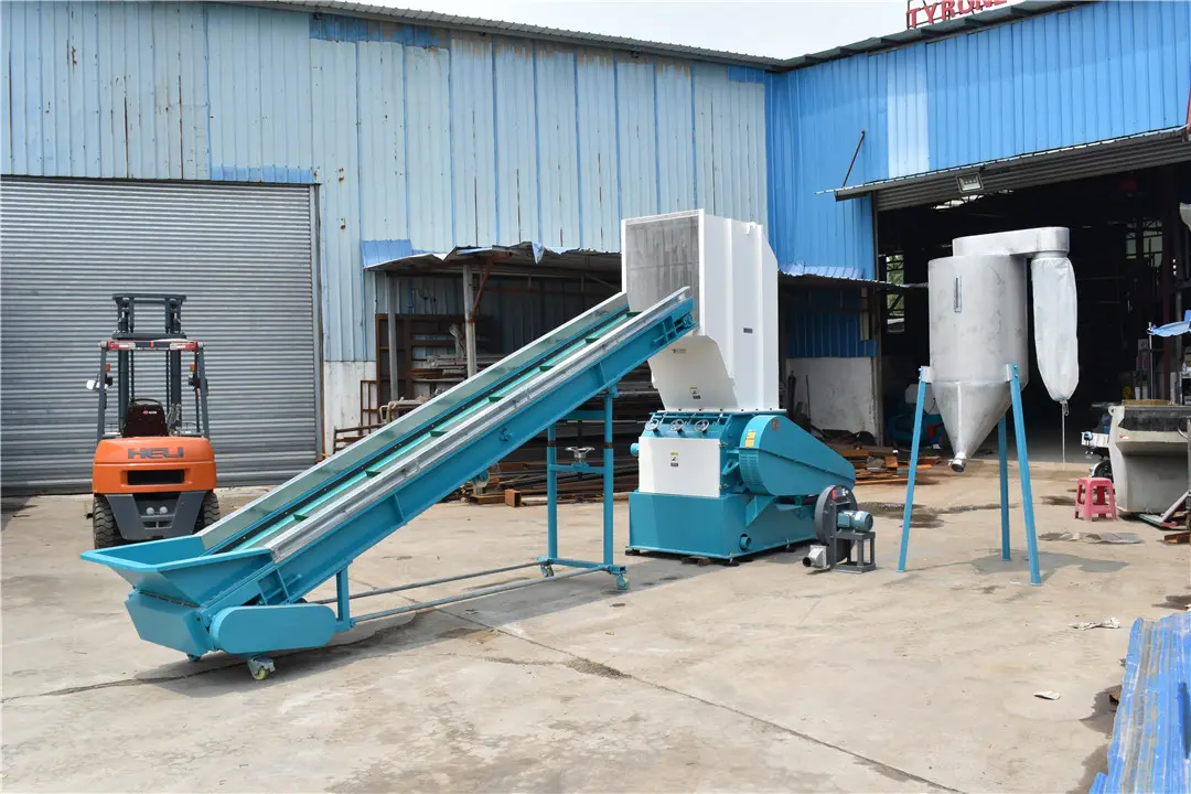 Pe Pp Pvc Pet Waste Plastic Crusher Machine Prices Plastic Shredder Industrial Plastic Crushing Machine