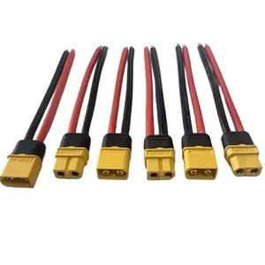 High Current Model Aircraft Plug XT60 Connector cable XT60 auto wire harness connector With Sheath Housing Male & Female