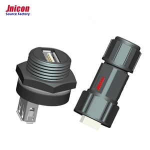 Jnicon <span class=keywords><strong>3.0</strong></span> <span class=keywords><strong>USB</strong></span> 2.0 Bộ chuyển đổi giắc cắm Bảng điều khiển Type-C gắn kết giao phối Ổ cắm Nam sang nữ ổ cắm kết nối chống nước IP67 - Product Image 6