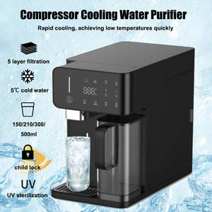 Purificateur d'eau à osmose inverse électrique CT4 en plastique pour comptoir, avec distributeur, compresseur, filtre et indicateur, pour usage domestique, 3 étapes - Product Image 6