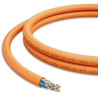 Cables Ethernet de cobre puro CAT5/CAT5e/CAT6, Cables de red OFC sólidos, UTP/FTP, interior/exterior, suministro directo de fábrica