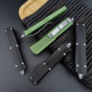 Navaja de Bolsillo Multifuncional MT-UT90 de Acero D2 y Aleación de Aluminio de Grado Industrial, OEM para Camping, Caza, Pesca y Uso Diario - Product Image 4