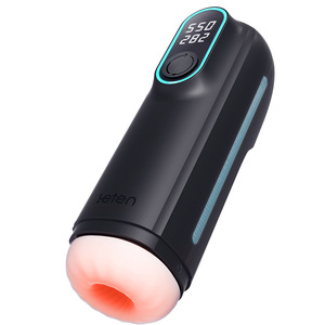 <span class=keywords><strong>Masturbador</strong></span> <span class=keywords><strong>Leten</strong></span> Thunderstorm de Alta Velocidad con Movimiento de Empuje, Retráctil, con Sonido, Calefacción y Pantalla LCD, Juguete Sexual para Adultos, Caja de 9 Piezas - Product Image 2