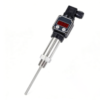 Transmetteur de température pour tuyaux d'eau en acier inoxydable, sans fil intégré, OEM ODM ATEX Pt100, 4-20 mA, HART, antidéflagrant, LED