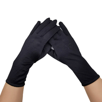 Gants musulmans longs à doigts entiers lavables pour femmes islamiques personnalisés