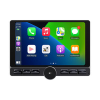10.1 pouces rotatif 1 Din 4 + 64GB autoradio stéréo pour universel Android 12 stéréo vidéo multimédia lecteur Dvd de voiture