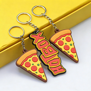 Llavero de PVC de goma de alta definición, 2D, de cloruro de polivinilo blando, diseñado por expertos fabricantes al por mayor - Product Image 3