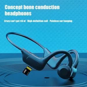 Nieuwe VG02 Beengeleiding Oortelefoon Draadloze Sport Tws Hoofdtelefoon Compatibel Waterdichte Headset