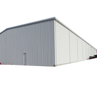 Constructeur de structures en acier préfabriquées Maisons préfabriquées Hangars de stockage Bâtiments commerciaux Atelier à ossature métallique isolé à vendre