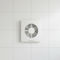 Ventilateur d'extraction mural en plastique ultra-mince OEM/ODM, moteur à pôles ombragés, bobine 100 % cuivre, 220/230V, 45-50dB