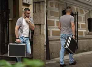 Profissional alumínio <span class=keywords><strong>Tool</strong></span> <span class=keywords><strong>Case</strong></span> portátil de alumínio com saco de armazenamento para ferramentas grande capacidade alumínio <span class=keywords><strong>Case</strong></span> - Product Image 6