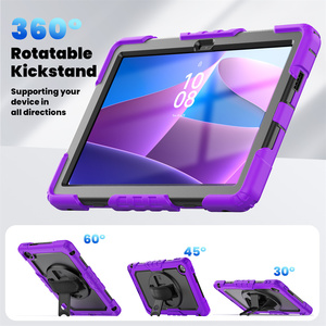 Nouveauté Étuis pour <span class=keywords><strong>tablette</strong></span> <span class=keywords><strong>Lenovo</strong></span> Tab 10.1 2025 TB-311XU K10C avec <span class=keywords><strong>protection</strong></span> d'écran, bandoulière, coque robuste antichoc - Product Image 4