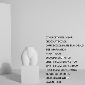 Maniquí <span class=keywords><strong>de</strong></span> Medio Cuerpo Femenino con <span class=keywords><strong>Busto</strong></span> y Cadera en Color Sólido Personalizable para Exhibición en Escaparates <span class=keywords><strong>de</strong></span> Tiendas y Boutiques - Product Image 2