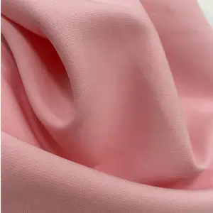 Оптовая продажа, дизайн, розовый однотонный трикотажный тканый окрашенный материал
