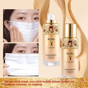 Base de Maquillaje Líquida <span class=keywords><strong>AGAG</strong></span> Transparente e Impecable, Resistente al Agua y al Sudor, Efecto Máscara Sin Maquillaje - Product Image 3