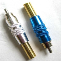 Connecteurs audio avec prise, RCA, mâle et femelle