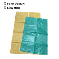 Sac tissé en PP de 50 kg, écologique, durable, de qualité alimentaire, en matière vierge, imprimé sur mesure, sac laminé BOPP pour l'emballage de la farine de riz