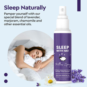 หมอนลาเวนเดอร์มีมนต์สะกดแบบดั้งเดิมคุณภาพสูงแบบดั้งเดิมสเปรย์หมอกน้ำมันหอมระเหยบำบัดในวัสดุพลาสติก - Product Image 4