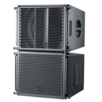 Speaker Line Array Pasif 400W 12-Inch 2-Way Coaxial Laris Manis dengan Kontrol Aplikasi untuk DJ, Pesta Pernikahan