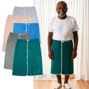 Jupe-culotte pour personnes âgées, <span class=keywords><strong>lavable</strong></span>, <span class=keywords><strong>protection</strong></span> contre les fuites, tablier pour adultes, coussinets pour adultes, fournitures de soins pour l'incontinence - Product Image 5