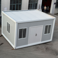Maison-conteneur mobile contemporaine respirante – Utilisation bureau/restaurant, conception démontable en kit plat, garantie 5 ans