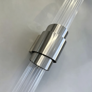 Custom CNC Machined Wall Lamps - ISO9001 Approved, Brass/Stainless Steel <b>LED</b> Sconces for Indoor Decor - Product Image 2