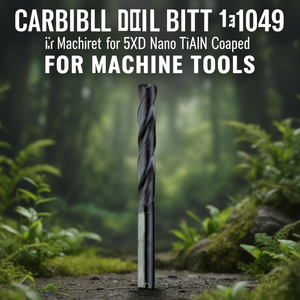 Foret en carbure Ta1049 5xD Nano TiAlN revêtu pour machines-outils - Product Image 3