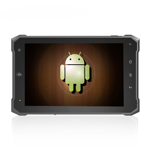 IP64 7 Inch Vehicle Android Tablet PC Qualcomm Processor New Car Android 6.0.1 with GPS Wifi 4G BT NFC Camera Industrial Battery